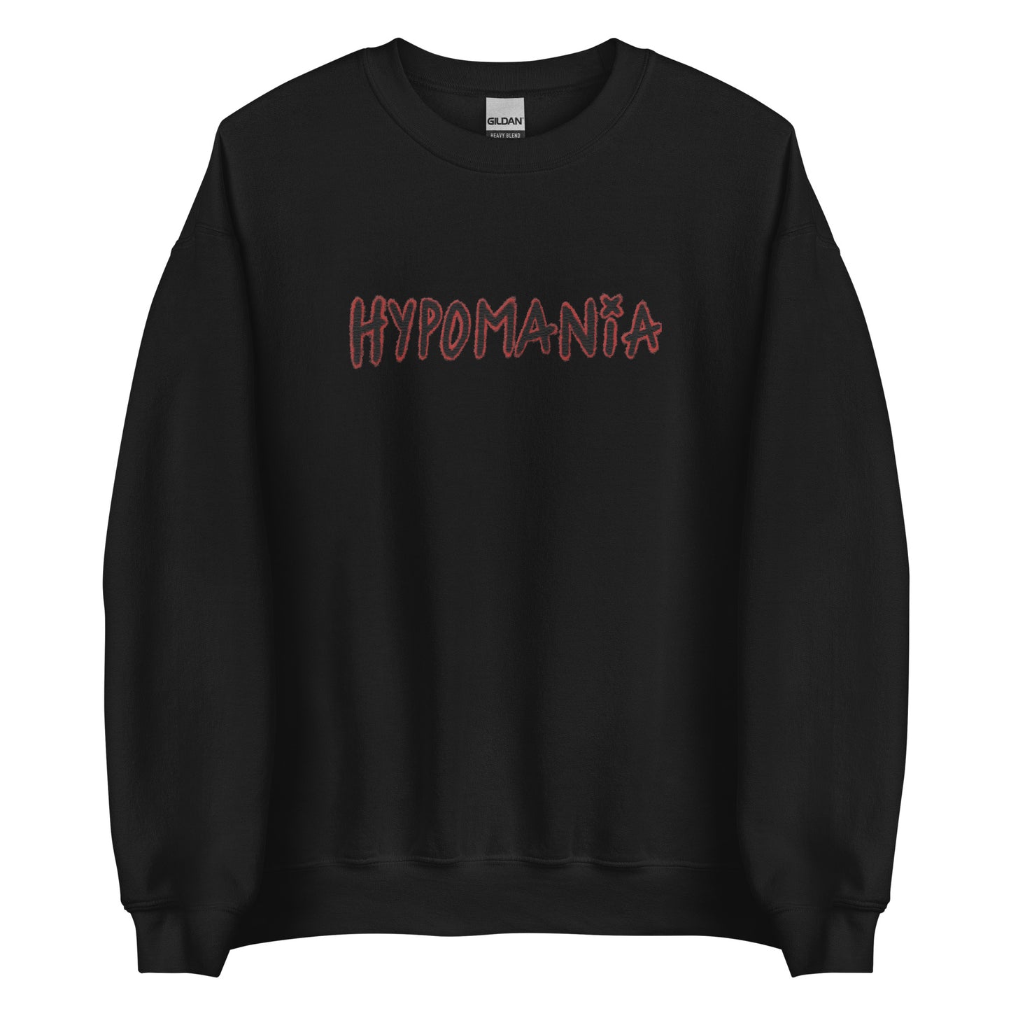Hypomania - Embroidered Sweatshirt